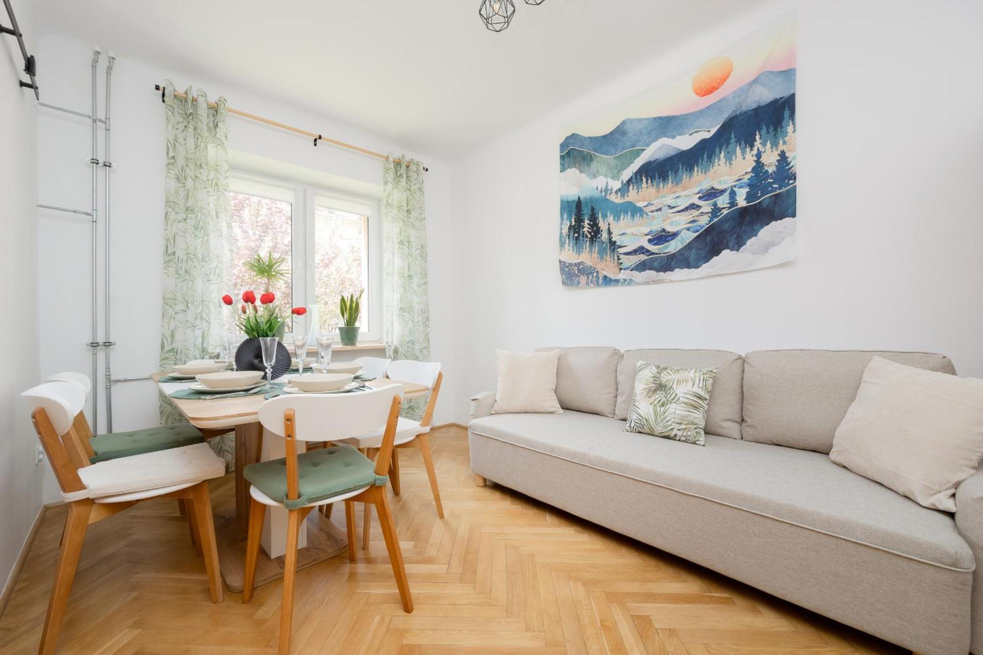 Spacious Apartment For 6 People Near The Old Town By Noclegi Renters Varşova Dış mekan fotoğraf